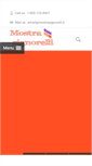 Mobile Screenshot of mostrasignorelli.it