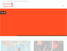 Tablet Screenshot of mostrasignorelli.it